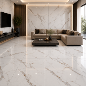 Azulejos de Porcelana Pulida con Aspecto Glaseado de 600x1200 mm, Acabado Brillante y Mate para Cocina, Dormitorio y Pasillo, 60x120 CM - Product Image 6