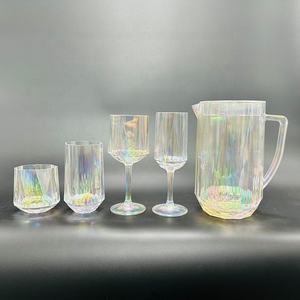 ถ้วยพลาสติกอะคริลิคเปล่งประกายรูปทรงเพชร - Product Image 2