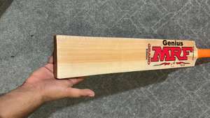 ไม้คริกเก็ต Benpro Enterprises MRF English Willow รุ่นใหม่มาแรง ขายดีที่สุด สำหรับซอฟท์บอล เป็นมิตรกับสิ่งแวดล้อม คุณภาพสูง - Product Image 4