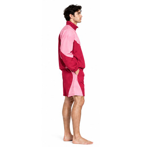Ensemble de survêtement en nylon pour homme : veste et short – Tenue de sport pour entraînement, gym, fitness – Vente en gros, fabricant, fournisseur personnalisé, commande en gros - Product Image 3