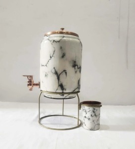 Distributeur d'eau en cuivre style rétro, couleur unie, personnalisable en usine - Product Image 6