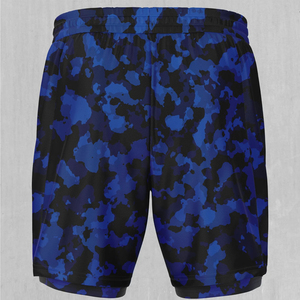 Shorts décontractés pour hommes 100 % polyester en maille respirante à séchage rapide avec cordon de serrage, impression par sublimation graphique personnalisée, taille haute - Product Image 5