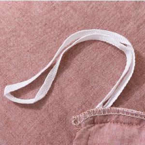 Parures de lit simples de couleur unie, 3 pièces, lavables, en tissu tissé, pour usage domestique, 100% lin - Product Image 6