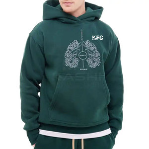 Fashion Embroidery Winter <b>Hoodies</b> <b>for</b> <b>Men</b> Cotton Blended Fleece Pullover with Artistic Stitch <b>Work</b> Pocket Casual Street Wear - Product Image 3