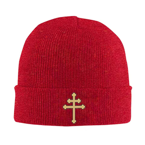 Gorro de Punto Negro de Alta Calidad de 8 Pulgadas, Personalizado con Bordado de Letras de la Francmasonería, Venta al por Mayor, Informal, para Pesca - Product Image 6