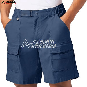 Men Cargo Shorts Durable Cotton Shorts With Multiple Pockets Perfect For Outdoor And Casual Wear Custom Men Cargo Shorts - Product Image 4