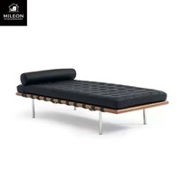 Sofá Cama Barcelona para Apartamentos Pequeños, Moderno, Minimalista, Individual, de Oficina, de Doble Uso, Modelo para Descanso, Reclinable