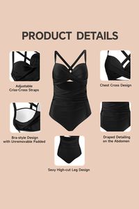 Traje de Baño Personalizado de Una Pieza para Mujer, Moda de Playa y Piscina, Fabricante Premium, Producción al por Mayor - Product Image 5