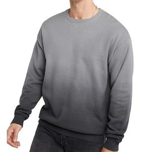 เสื้อสเวตเชิ้ตผู้ชายคุณภาพสูง สีพื้นเรียบหรู สัมผัสนุ่ม สวมใส่สบาย ทรงปกติ สไตล์สตรีทแวร์ ทันสมัย ระบายอากาศได้ดี - Product Image 1