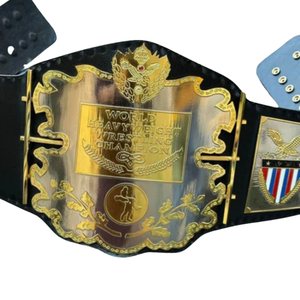Ceinture de champion de lutte mondiale personnalisée, design or et bouclier, qualité supérieure, objet de collection - Product Image 5