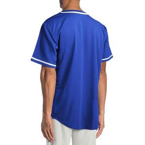 Camiseta de béisbol con botones, camisetas deportivas cosidas para hombre, camiseta de béisbol personalizada para hombre, uniforme de béisbol con estampado del equipo - Product Image 2