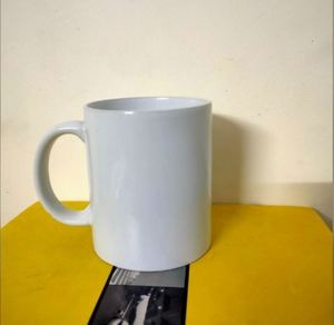 Mug en céramique de qualité A++, blanc uni, pour sublimation, 330 ml - Product Image 2