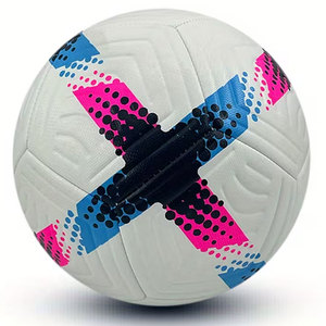Ballon de football d'entraînement extérieur de dernière conception, prix d'usine, ballon de football d'entraînement personnalisé imprimé pour l'entraînement sportif - Product Image 2