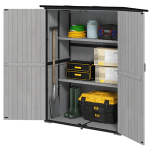 Grande Casetta da Giardino Moderna in PVC - Impermeabile ed Ecologica - Product Image 2