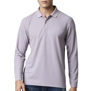 Nuevo Diseño de Camisetas de Golf para Hombre, Transpirables, de Manga Corta, con Patrón Sólido, Logotipo Personalizado en la Parte Delantera, Venta Especial, Servicio OEM Personalizado de Alta Calidad - Product Image 1