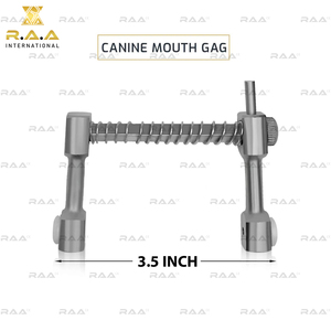 Écarteur buccal canin petit 3,5″ en acier inoxydable de qualité supérieure pour examen dentaire et chirurgical des chiens – Instruments vétérinaires - Product Image 3