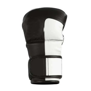 ถุงมือ MMA สีดำพรีเมียม บุหนา สำหรับฝึกซ้อมต่อสู้ ศิลปะการต่อสู้แบบมืออาชีพ ขนาด 8 ออนซ์ ทำจากวัสดุเทียม - Product Image 3