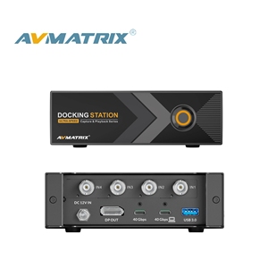 AVMATRIX <span class=keywords><strong>TB</strong></span>-C41 Estación de Captura Thunderbolt SDI de 4 Canales, Ultra Velocidad de 40 Gbps con PD de 60 W para Producción en Vivo - Product Image 1