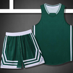 Conjunto de Uniforme de Baloncesto sin Mangas para Hombre, Jersey y Pantalones Cortos de Poliéster de Color Sólido, Nombre y Número del Jugador Personalizados, Empaque Personalizado de la Marca - Product Image 5