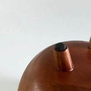 ชามไม้ทำมือสำหรับวางบนเคาน์เตอร์ครัว ชามตกแต่งสำหรับโต๊ะกลาง ไม้มะม่วง ชามใส่ผลไม้สลัด - Product Image 2