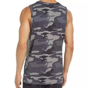 Men Tank <b>Top</b> for Online Sale Latest Arrival Fitness Clothing High Quality <b>Camo</b> Style Men Tank <b>Top</b> - Product Image 2