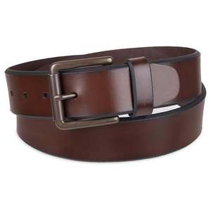 Ceinture en cuir pour homme de la ligne Heritage Tradition, style vintage Oldtown avec boucle en Ironhide et alliage - Product Image 3