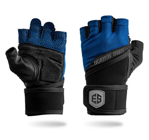 Gants d'entraînement unisexes personnalisés, respirants, demi-doigts, paume en cuir articulée, protection supplémentaire, poignet entièrement réglable - Product Image 3