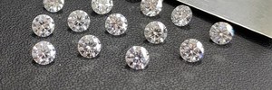Diamants ronds brillants de taille personnalisée certifiés IGI, cultivés en laboratoire, 5 carats, couleur E, clarté VS1, pour la fabrication de boucles d'oreilles et de bagues - Product Image 5