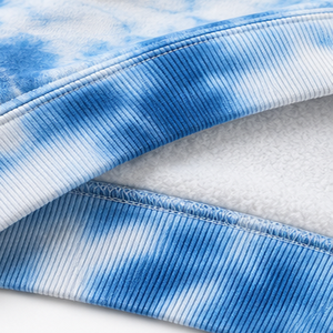 Sudadera Tie Dye Teñida por Inmersión, Ajuste Regular, Forro Polar Cepillado, Cuello Redondo, Exportador de Ropa Personalizada, Moda, Ropa Cómoda, Casual - Product Image 6