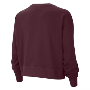 เสื้อสเวตเชิ้ตผู้หญิง คอกลม ผ้าฟลีซ ระบายอากาศได้ดี สีพื้น แขนยาว ผ้าโพลีเอสเตอร์ถัก ทรงปกติ สวมใส่สบายๆ ในฤดูใบไม้ร่วง - Product Image 2