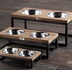 Bol à nourriture pour chien élégant en bois, station d'alimentation pour animaux de compagnie, fabriqué en bois massif avec un design moderne pour la maison - Product Image 6