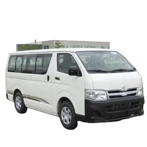 Coche de segunda mano Toyota Hiace, Mini autobús de gasolina de techo alto, 10 asientos, autobús Hiace