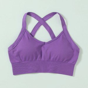 Ensemble de vêtements de sport athlétiques sans couture personnalisés pour femmes, pantalon et soutien-gorge de yoga, ensemble de 5 pièces pour le yoga, ensembles de fitness pour la salle de sport - Product Image 4