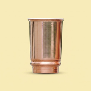 Vaso de Cobre Puro al por Mayor, Vaso de Cobre Sólido para Beneficios Ayurvédicos, Taza de Agua Ecológica Hecha a Mano de Primera Calidad - Product Image 1