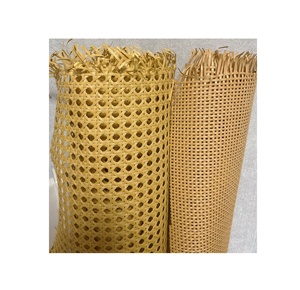 แผ่นพลาสติกตาข่ายหวายแบบม้วนสำหรับประตูตู้เพดานเก้าอี้แบบ DIY - Product Image 1