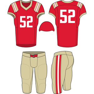 Uniforme de Fútbol Americano Personalizado de Primera Calidad, Ligero y Cómodo para Hombre, MOQ Bajo - Product Image 5