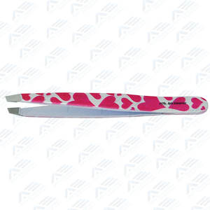 Pinzas para cejas impresas de alta calidad, herramienta de maquillaje de acero inoxidable, pinzas para cejas de precisión para instrumentos de belleza Facial - Product Image 6