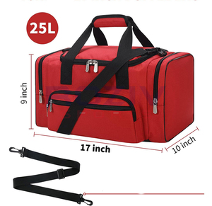 Bolsas de Gimnasio de Neopreno Resistentes y Modernas Personalizadas, con Forro de Nailon, Cierre de Cremallera y Cierre de Hebilla, Correa Ajustable, Grandes y Portátiles - Product Image 1