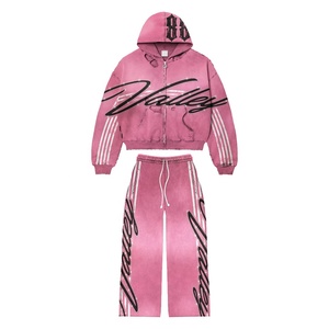 Conjunto Deportivo de 2 Piezas para Hombre, Estilo Urbano, con Estampado Personalizado, Transpirable, Cintura Elástica, Moda Americana, Venta al Por Mayor - Product Image 4