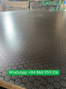 Malla de alambre hexagonal antideslizante con película negra, núcleo de Sweetgum, pegamento fenólico, para encofrado de construcción, Vietnam, Edificio de oficinas - Product Image 1