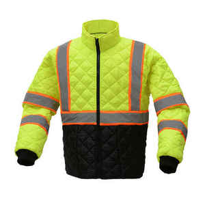 Chaquetas de Seguridad de Alta Visibilidad para Exteriores Unisex al por Mayor 2026, Certificadas por ANSI, Reflectantes, Impermeables, de Tela de Poliéster OEM - Product Image 3