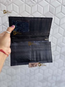 Nueva Cartera de Cuero con Grabado a Mano, Estuche para Teléfono, Elegante Cartera de Cuero Vacuno con Pelaje, Multiusos, Estilo Western - Product Image 6