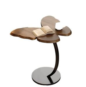 Casting Aluminium Made Modern <b>Round</b> Metal Coffee <b>Table</b> with Decorative Base for Living Room Furniture In Shiny Polish - Product Image 4
