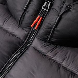 Giacche Imbottite da Uomo, Giacca Ibrida Trapuntata con Maniche in Maglia, Collo Alto, Stile Cardigan, Personalizzabile OEM, Cerniera Bidirezionale - Product Image 4