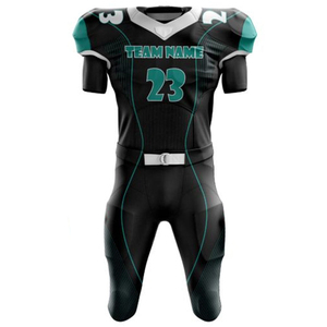 Uniforme de Fútbol Americano Personalizado para Hombre, Jersey Sublimado con Tackle Twill, Nombre y Número del Equipo Personalizados, Alto Rendimiento - Product Image 1