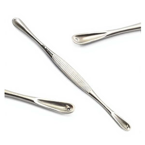 Extractor Profesional de Puntos Negros y Acné, Herramienta de Cuidado Facial para Eliminar Imperfecciones, Extractor de Comedones de Acero Inoxidable - Product Image 1