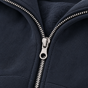 Sudadera con capucha extragrande para hombre, con cierre de cremallera, de felpa francesa, de algodón, informal, estilo streetwear, tipo jersey. - Product Image 4