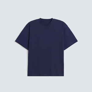 T-shirt léger uni pour homme, col tombant, décontracté, respirant, séchage rapide, pour l'extérieur, streetwear - Product Image 3