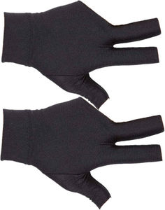 Gants de snooker respirants à 3 doigts, en spandex et polyester, avec logo personnalisé, design sur mesure, unisexe, pour le cyclisme et le bureau - Product Image 5