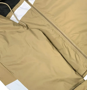 Ensemble deux pièces personnalisé en nylon sublimé, coupe-vent pour homme, ensemble t-shirt et short en polyester, style streetwear vintage, coupe-vent zippé - Product Image 4